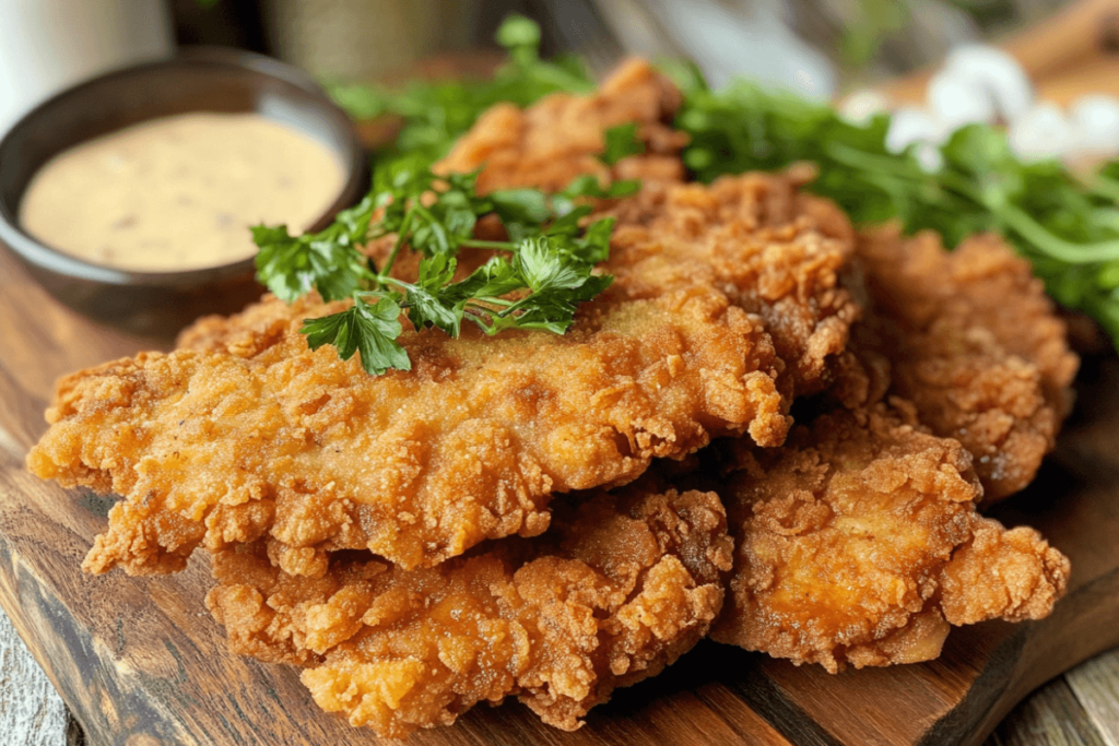 Air Fryer Chicken Fried Steak Recipe 