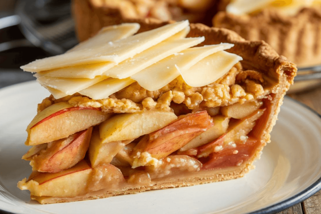 Apple Pie with Cheese 