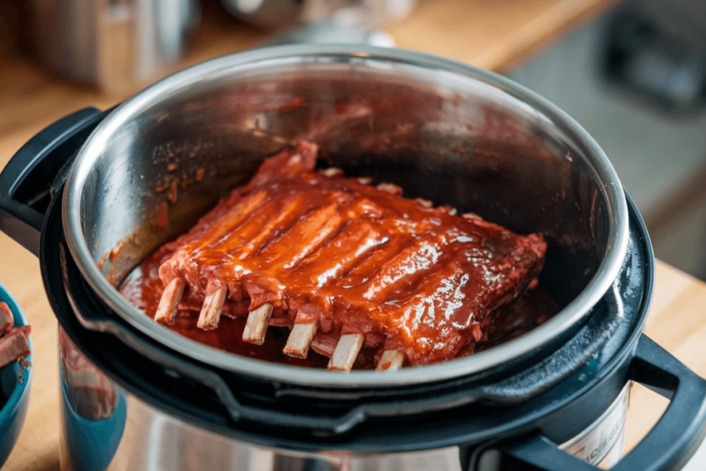 Are ribs better in slow cooker or pressure cooker 