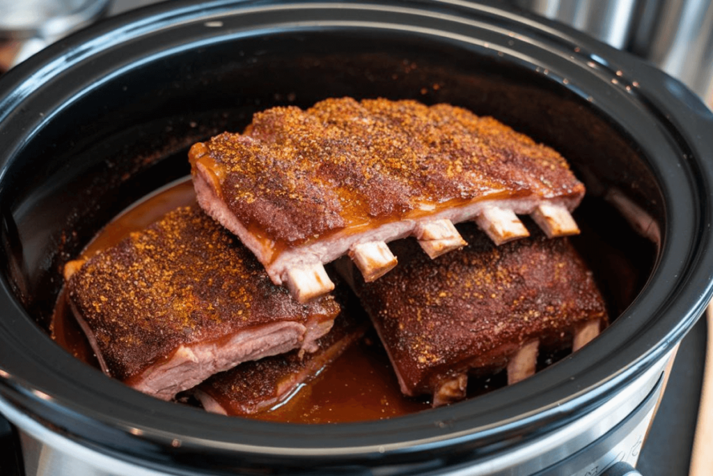 Are ribs better in slow cooker or pressure cooker 