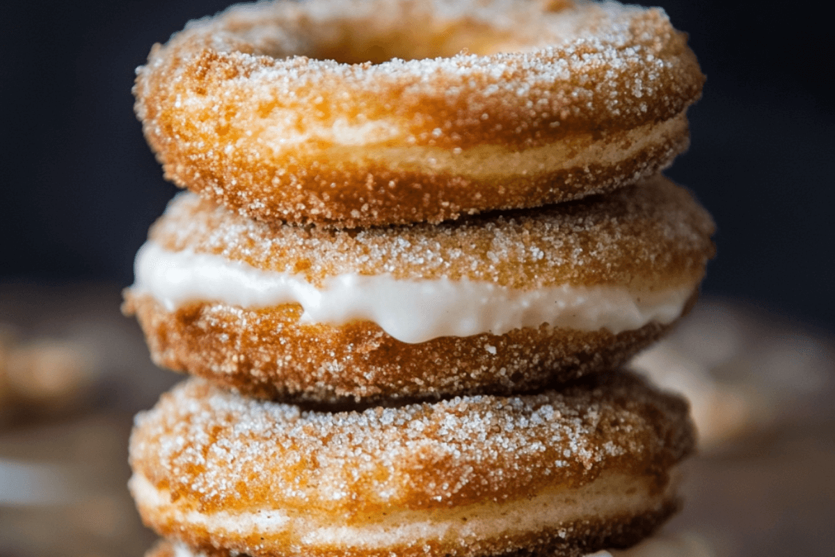 Churro Cheesecake Donut Cookies