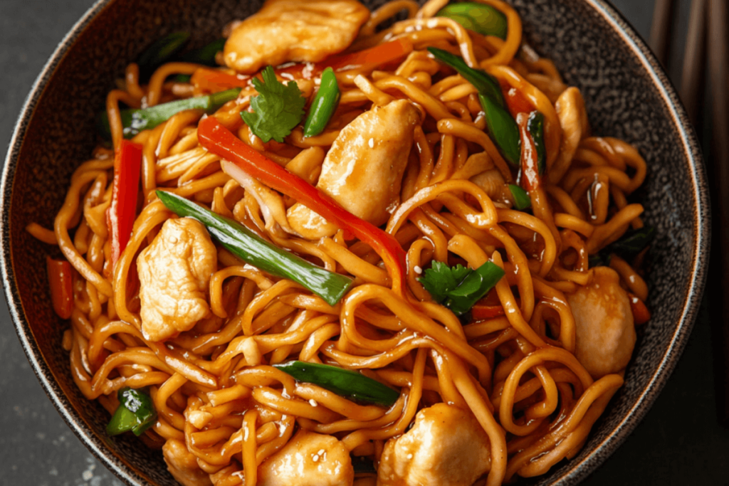 How Many Calories Are in 2 Cups of Chicken Lo Mein 