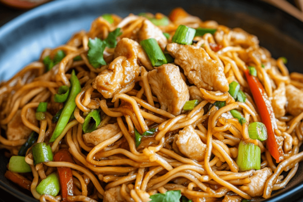 How Many Calories Are in 2 Cups of Chicken Lo Mein