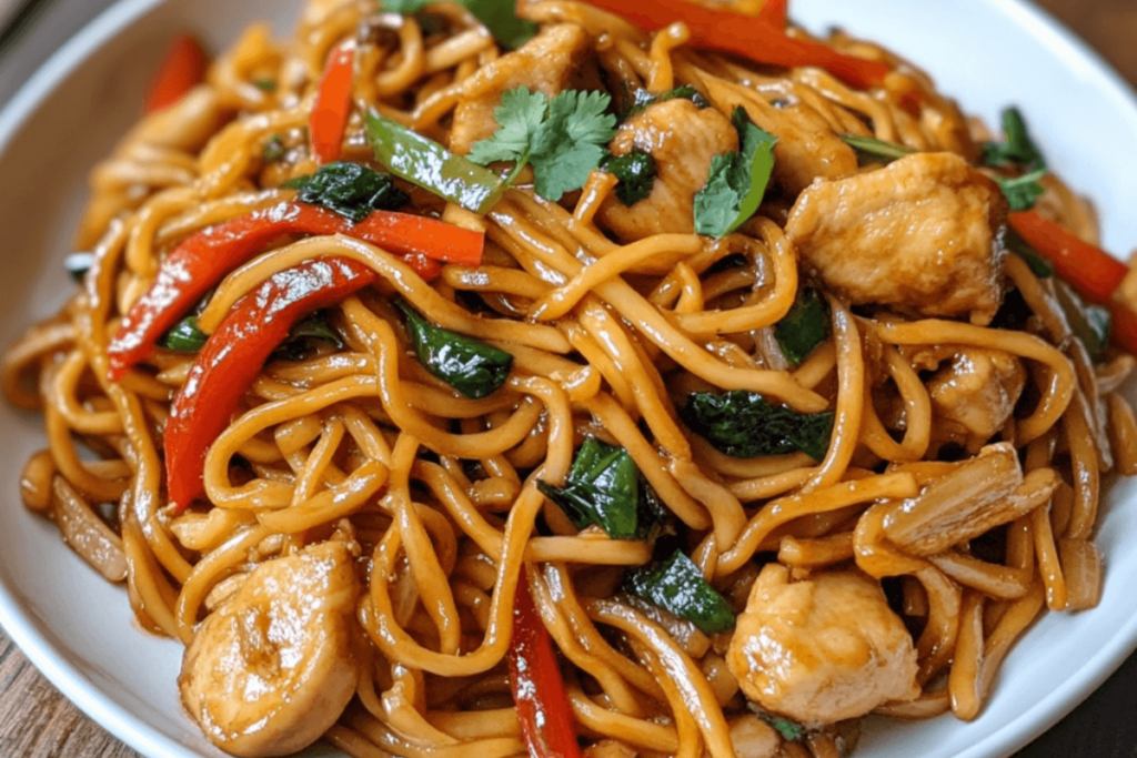 How Many Calories Are in 2 Cups of Chicken Lo Mein 