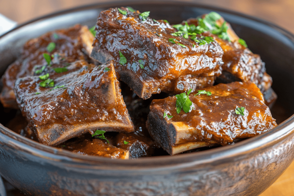 barbecue beef short ribs slow cooker