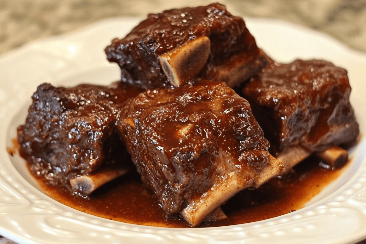 barbecue beef short ribs slow cooker