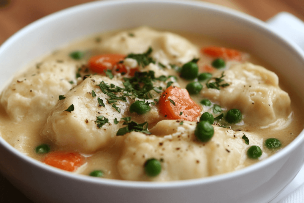 old fashioned chicken and dumplings