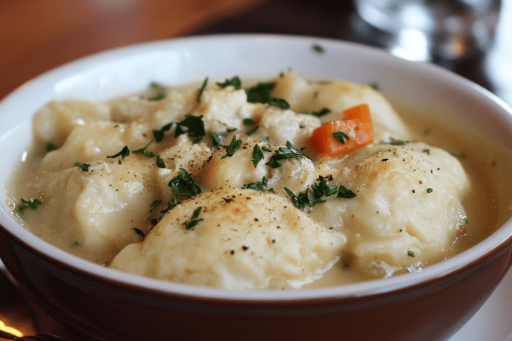 old fashioned chicken and dumplings