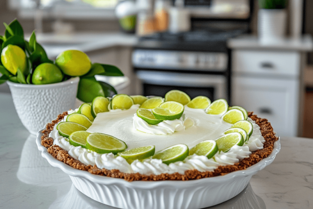 Can I substitute regular lime juice for key lime in a pie