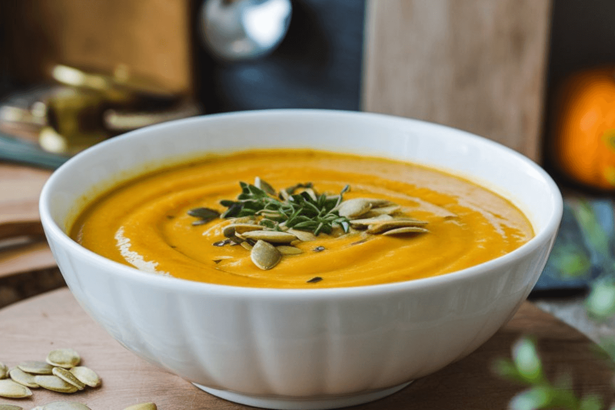 How do you make pumpkin soup in DDLV