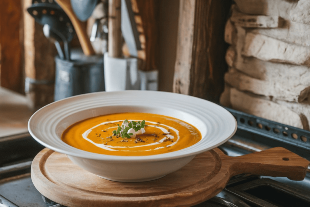 How do you make pumpkin soup in DDLV 