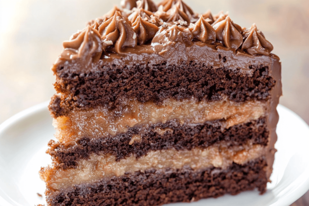 Is German chocolate cake an American thing