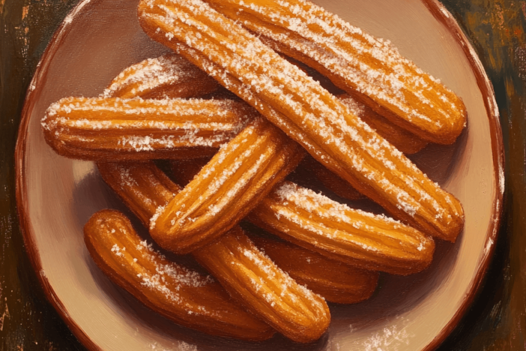 Is churro dough the same as a donut