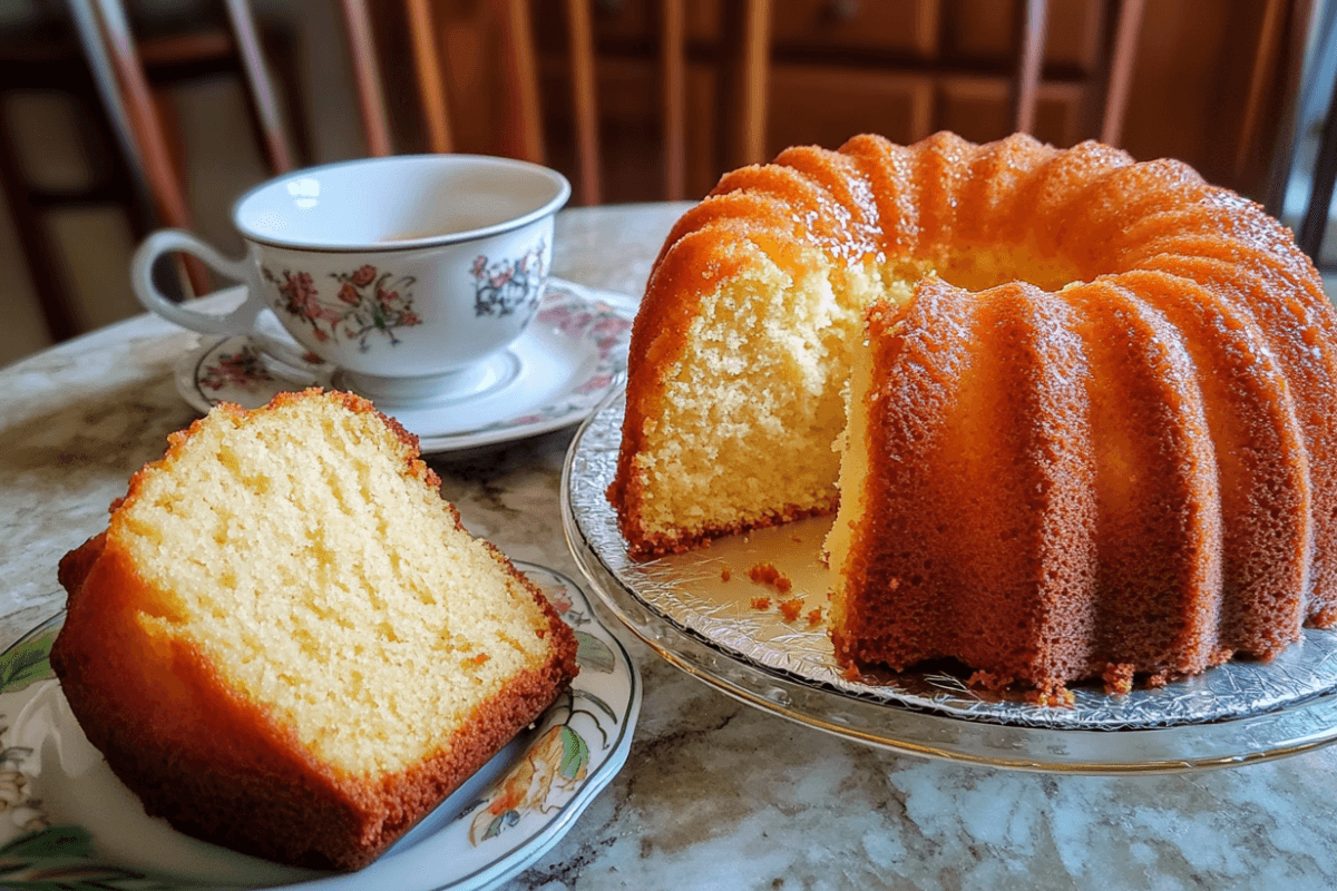 What is the difference between a butter cake and a pound cake