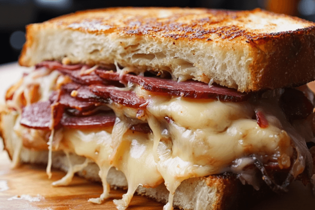 What's the difference between a Reuben and a Rachel sandwich?