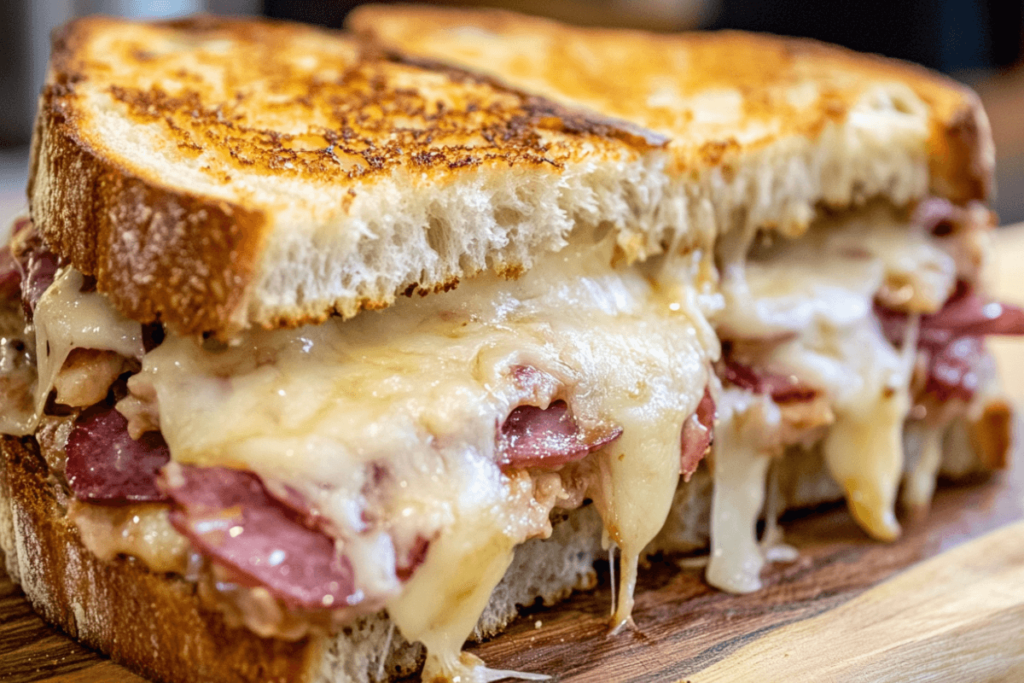 What's the difference between a Reuben and a Rachel sandwich?