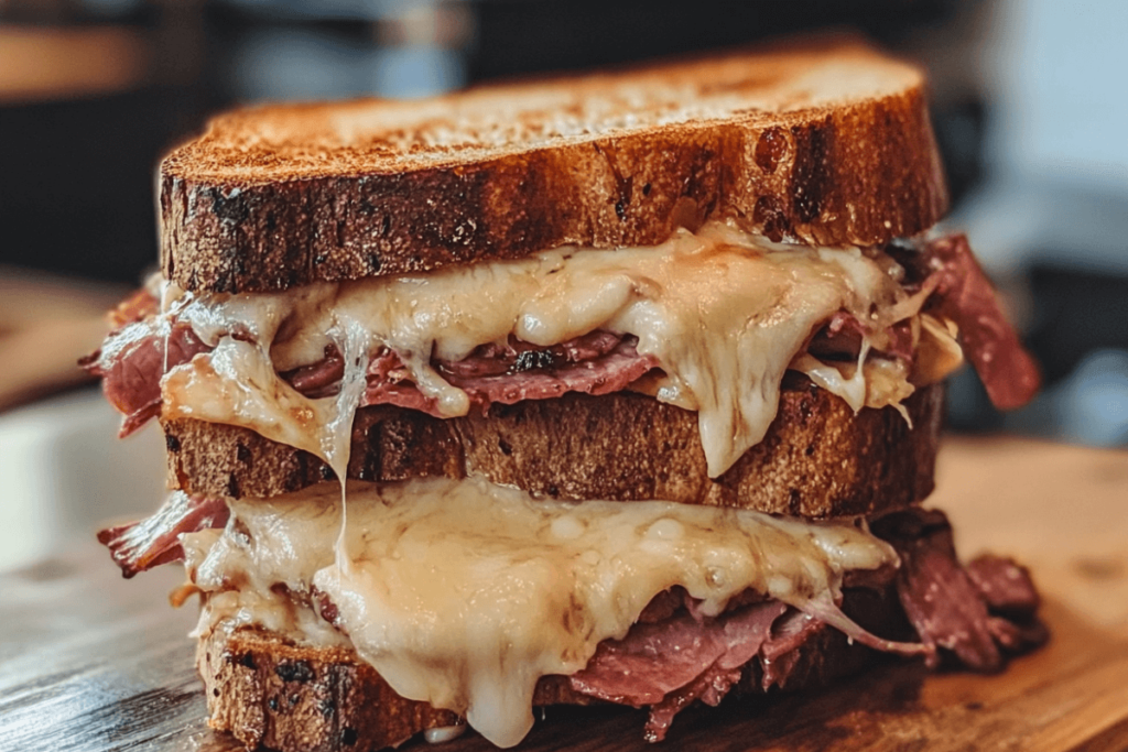 What's the difference between a Reuben and a Rachel sandwich?