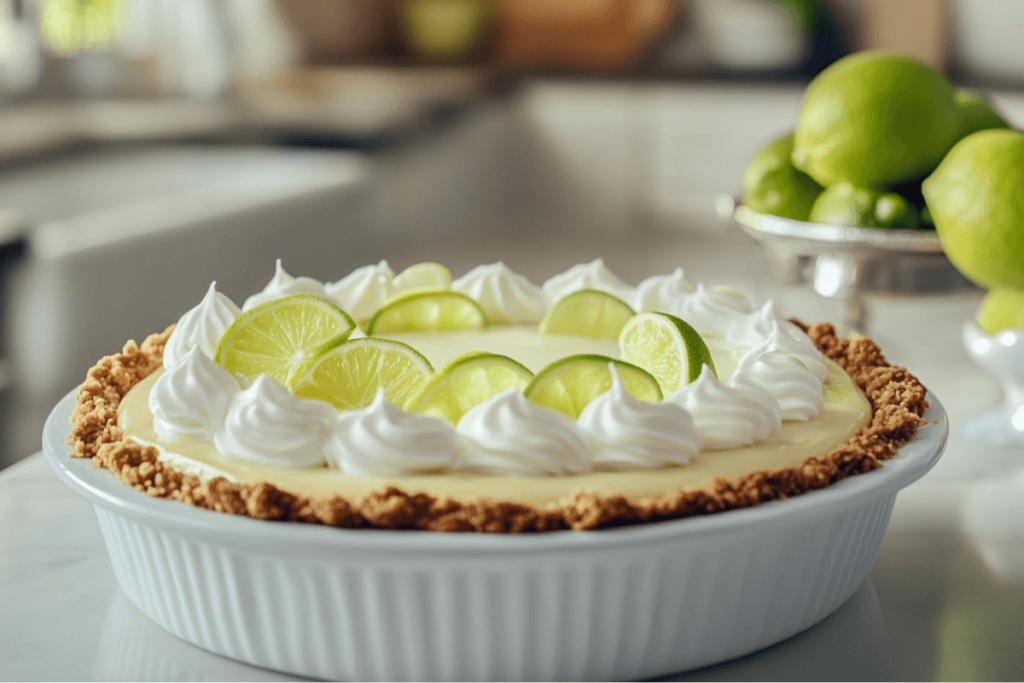 What's the difference between a key lime pie and a lime pie 