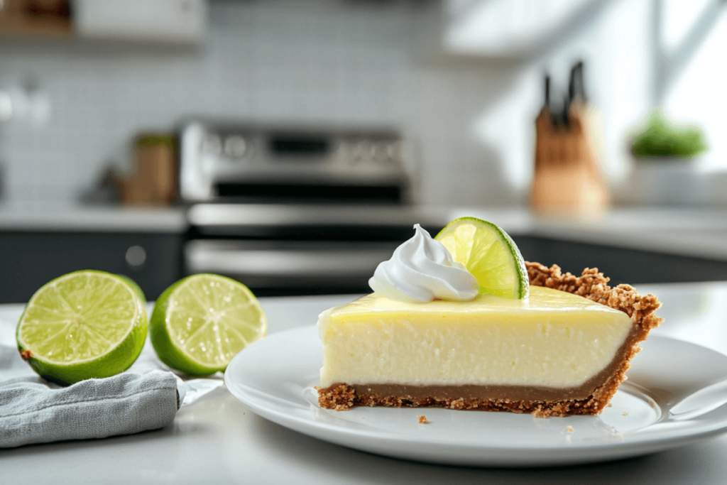 What's the difference between a key lime pie and a lime pie 