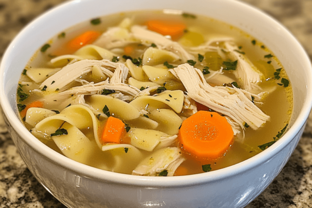 panera chicken noodle soup 