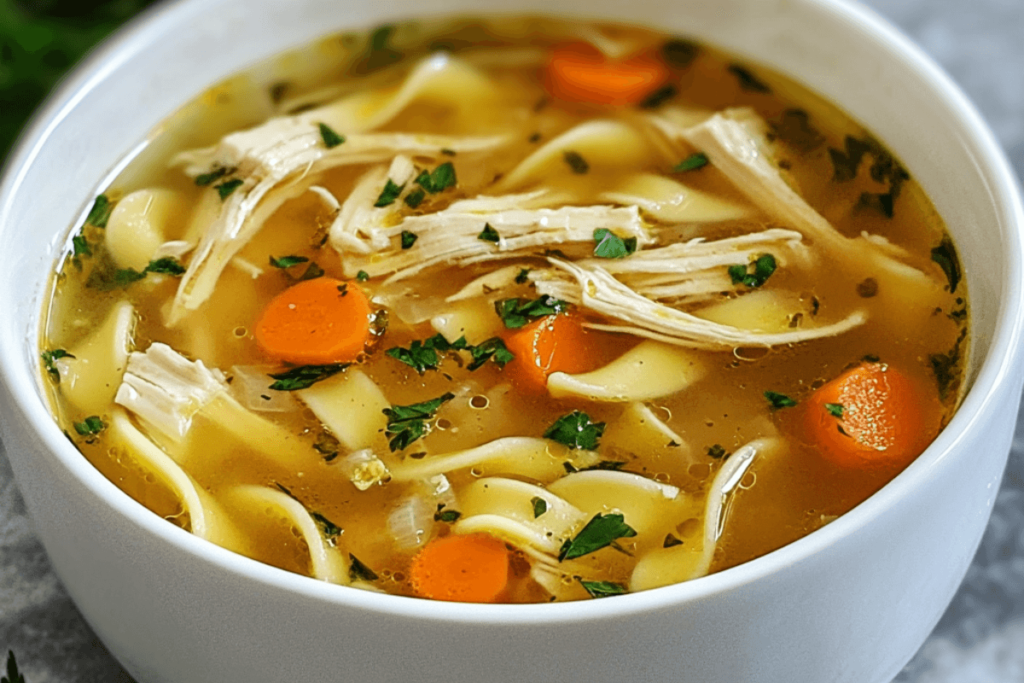 panera chicken noodle soup 