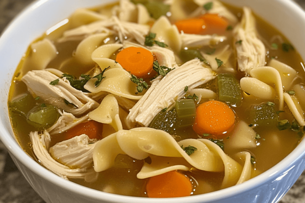 panera chicken noodle soup 