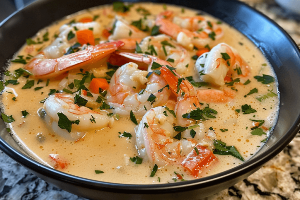 Crab and Shrimp Seafood Bisque