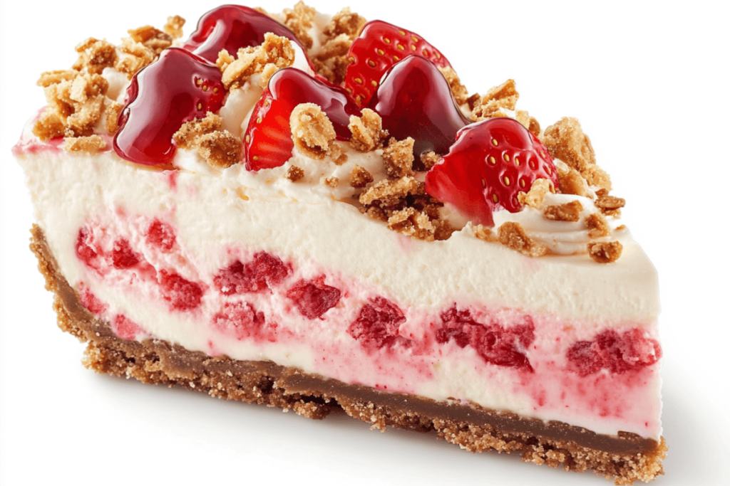 Strawberry Crunch Cheesecake