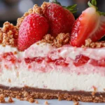 Strawberry Crunch Cheesecake