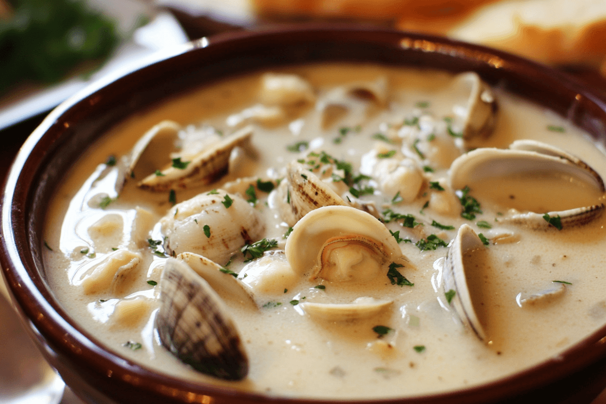 What can I add to canned clam chowder to make it taste better