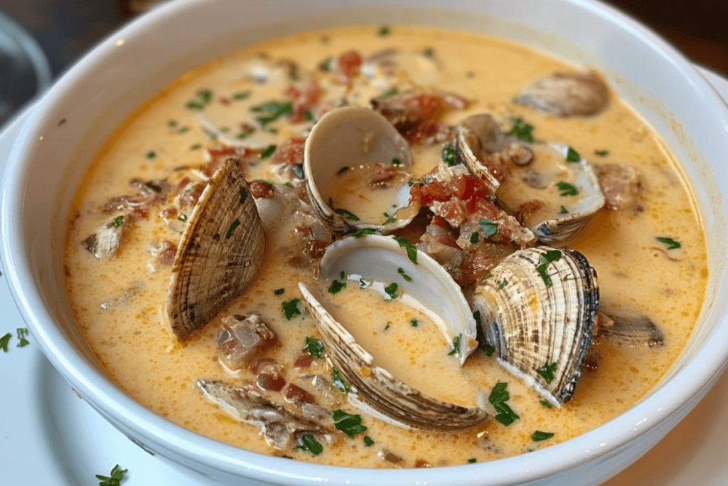 What can I add to canned clam chowder to make it taste better