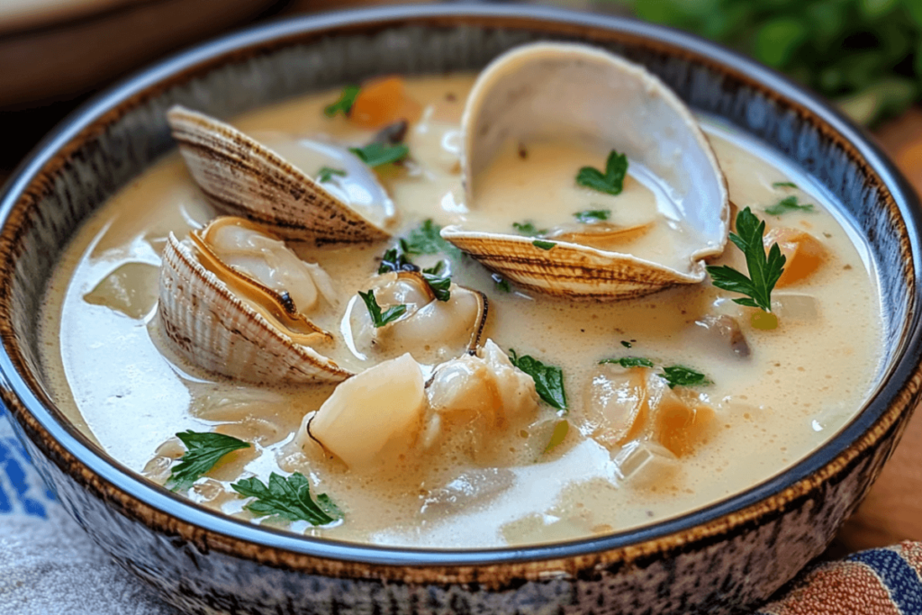 What’s the Difference Between Clam Chowder and Boston Clam Chowder