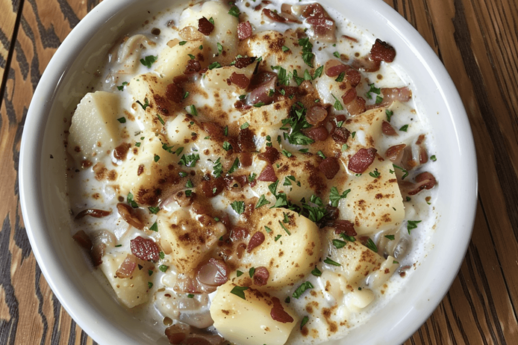 clam chowder slow cooker recipe 