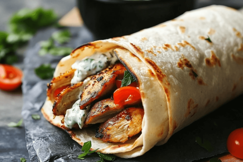 greek chicken gyro recipe