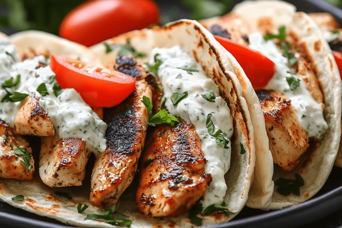 greek chicken gyro recipe