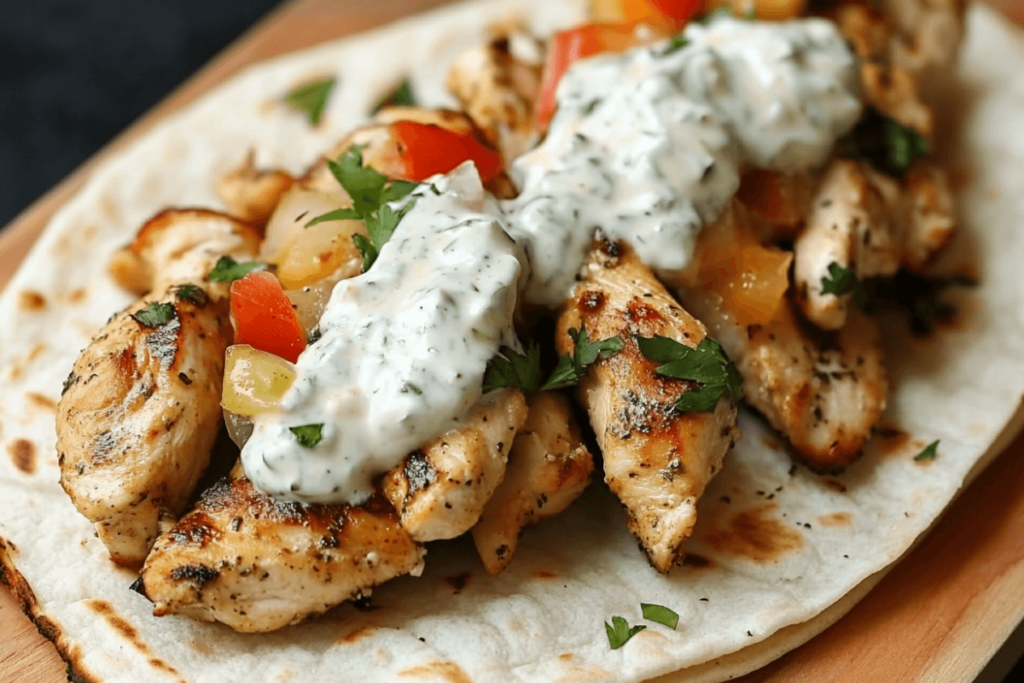 greek chicken gyro recipe