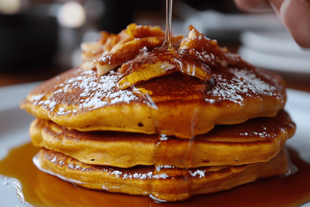 pumpkin spice pancake combo recipe