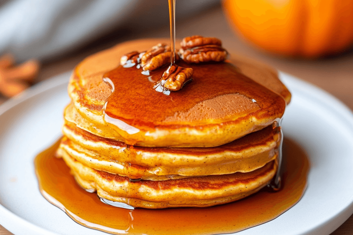 pumpkin spice pancake combo recipe