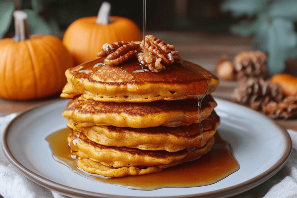 pumpkin spice pancake combo recipe