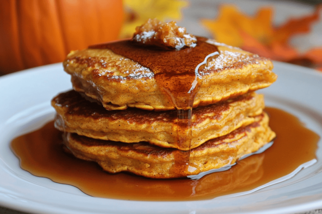 pumpkin spice pancake combo recipe