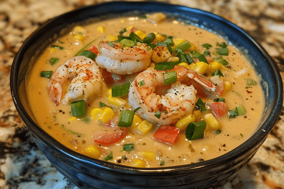 shrimp and corn bisque