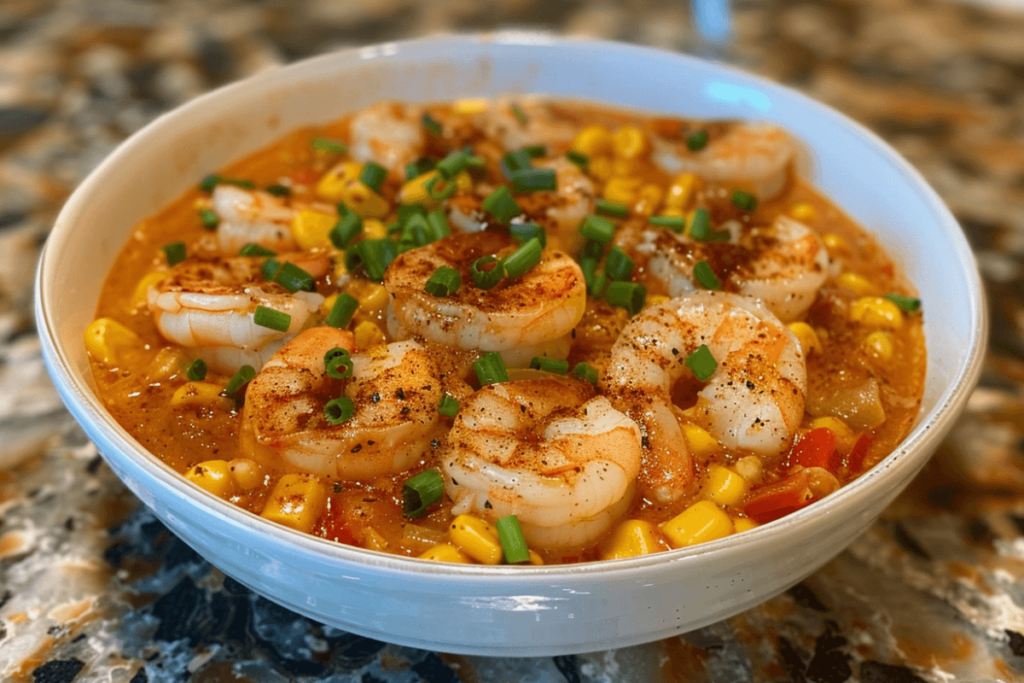 shrimp and corn bisque