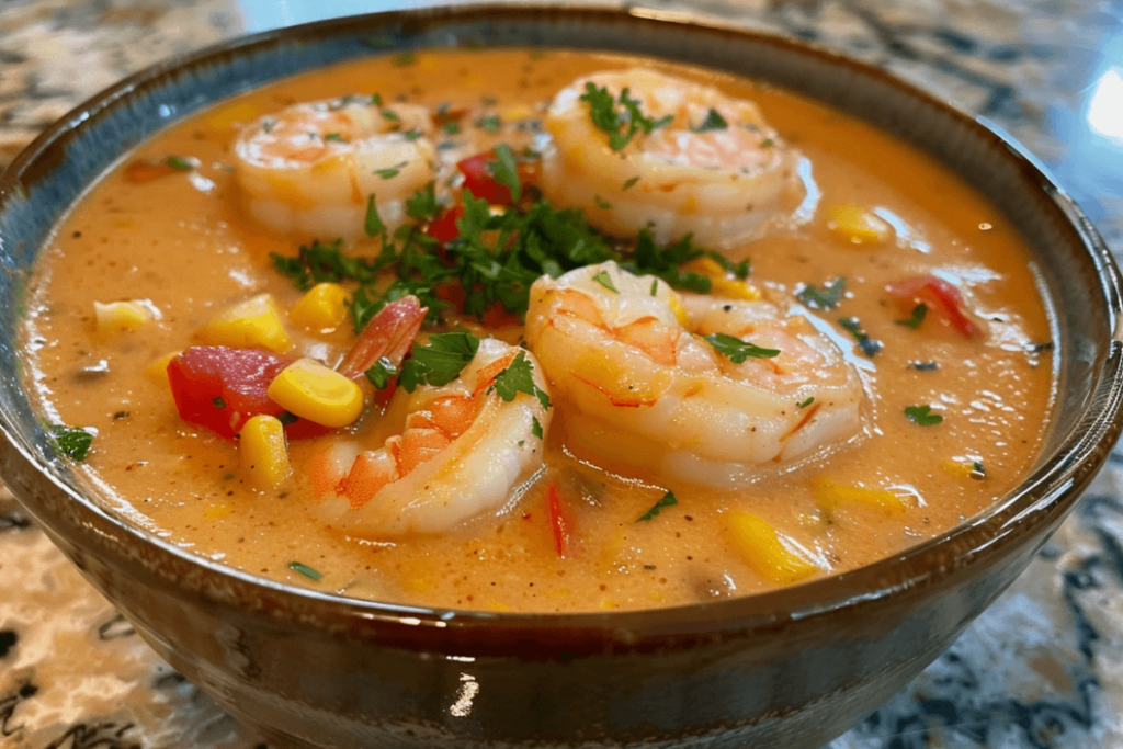 shrimp and corn bisque